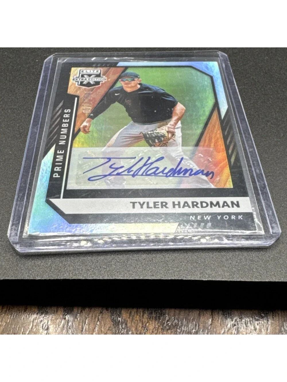 Tyler Hardman Elite Extra Edition No. 153 Autographed Panini 2021 097/204